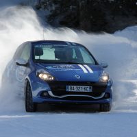 Stage de pilotage sur Glace Renault